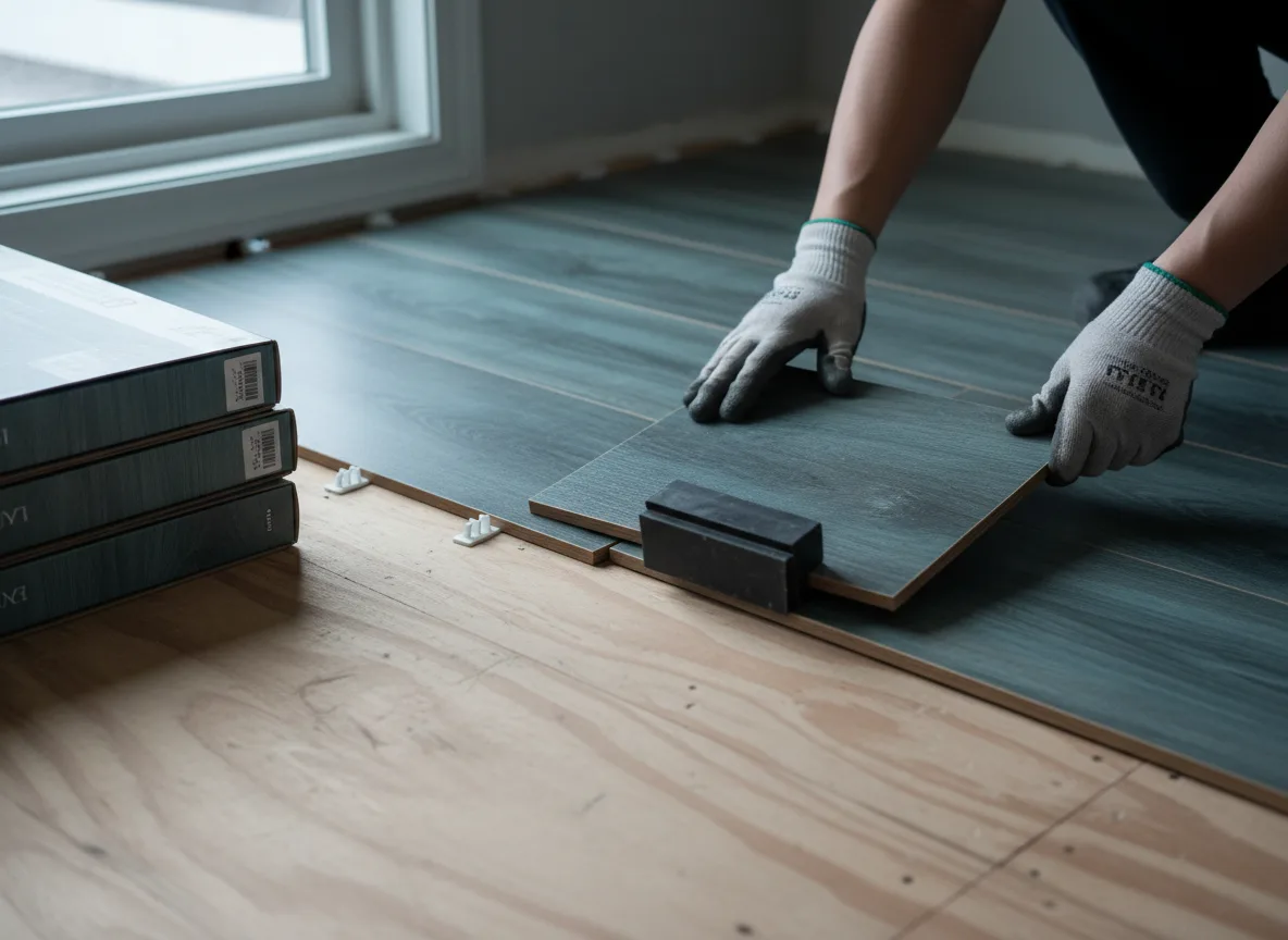 Luxury Vinyl Plank Installation company in Yukon, MO